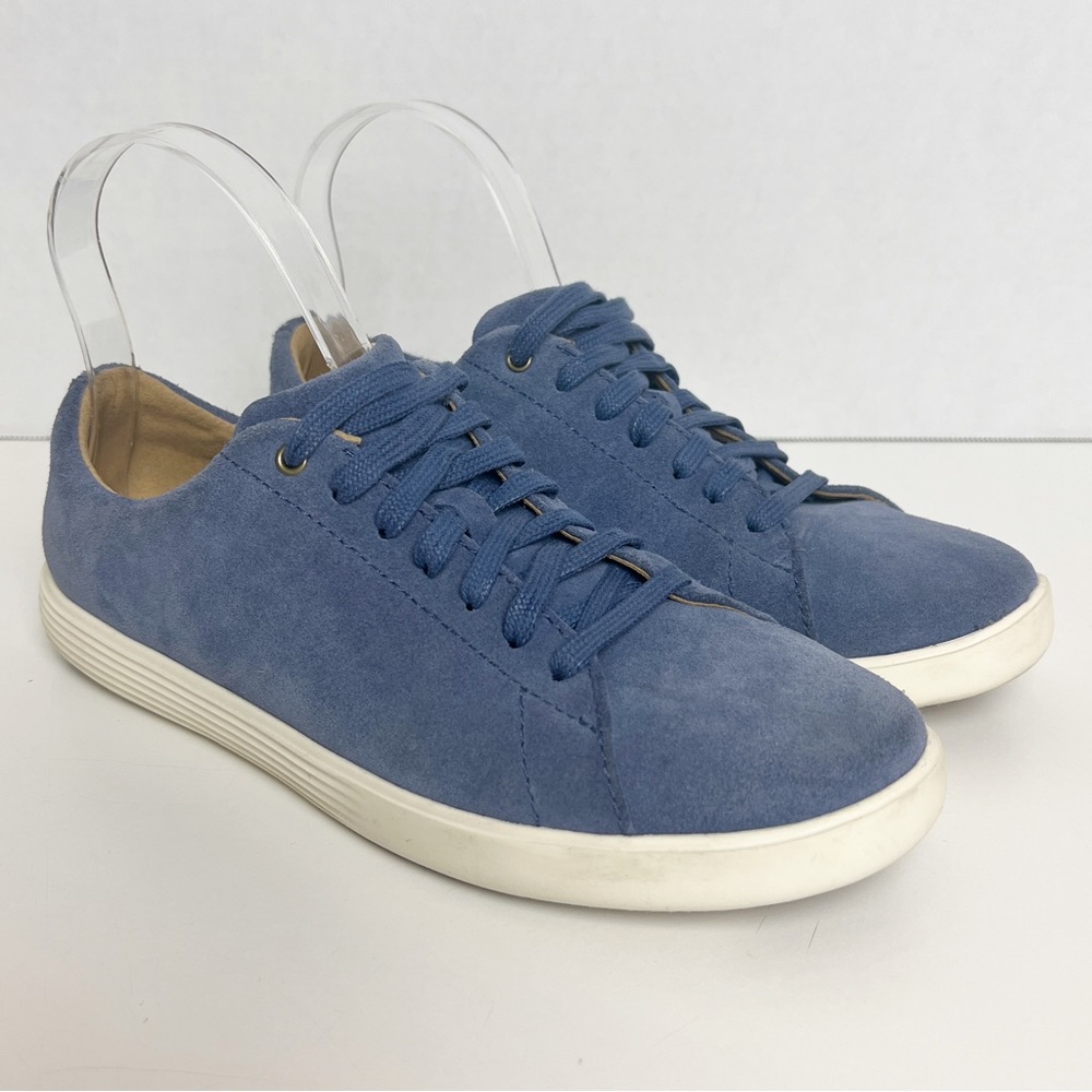•COLE HAAN• Grand Suede Crosscourt II‎ Sneaker in Washed Indigo